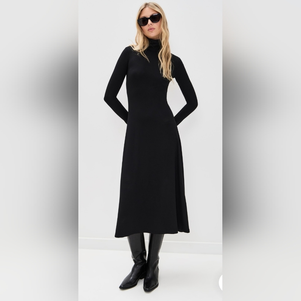 Soldout.NYC The Turtleneck Dress In Black Small New